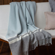 Canyon Throw | Light Blue / Light Grey / Ivory
