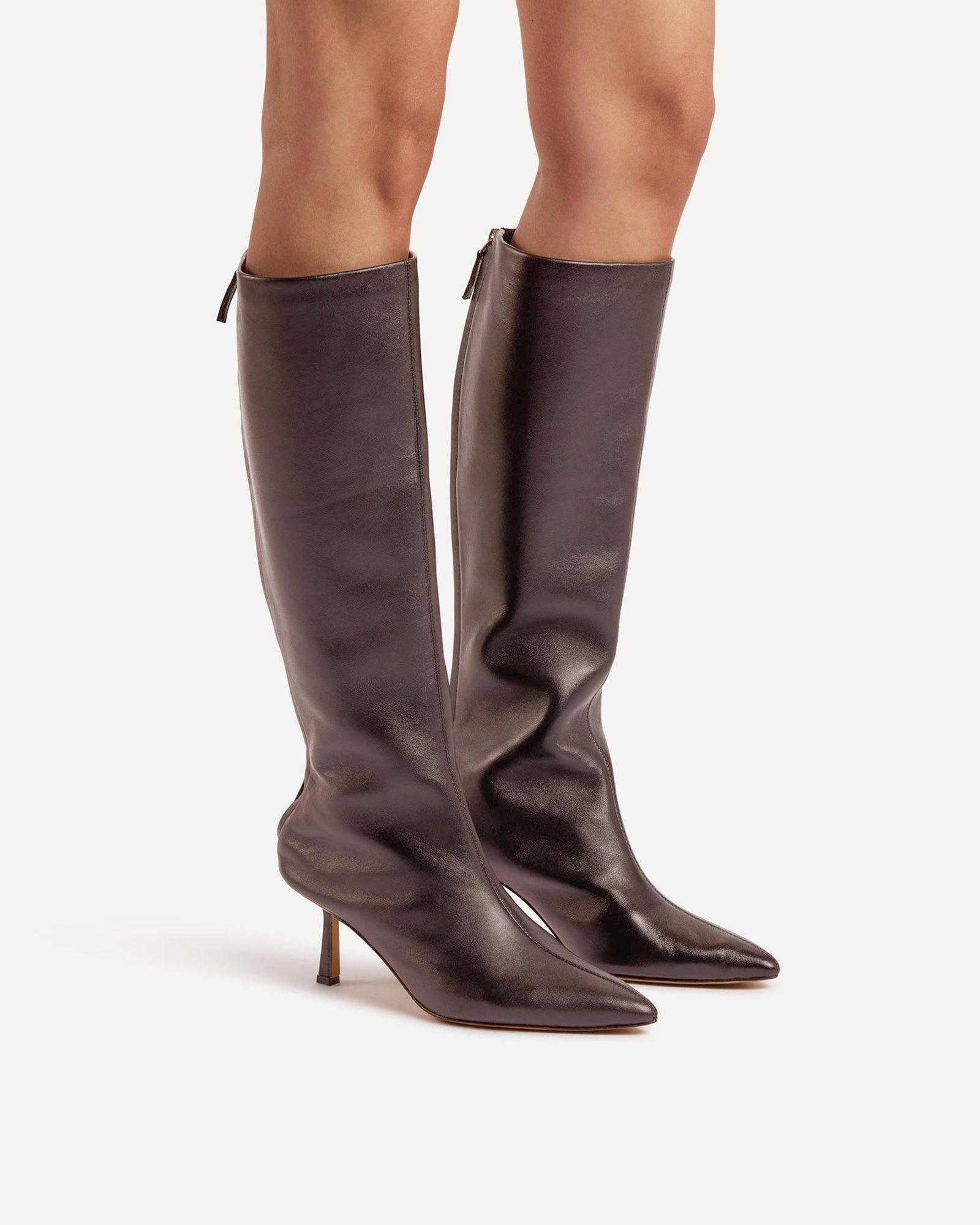 Petra Calf Boot - FAULTY | Chocolate