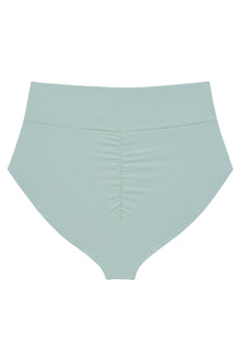 Full Coverage High Rise Bikini Bottom | Powder Blue