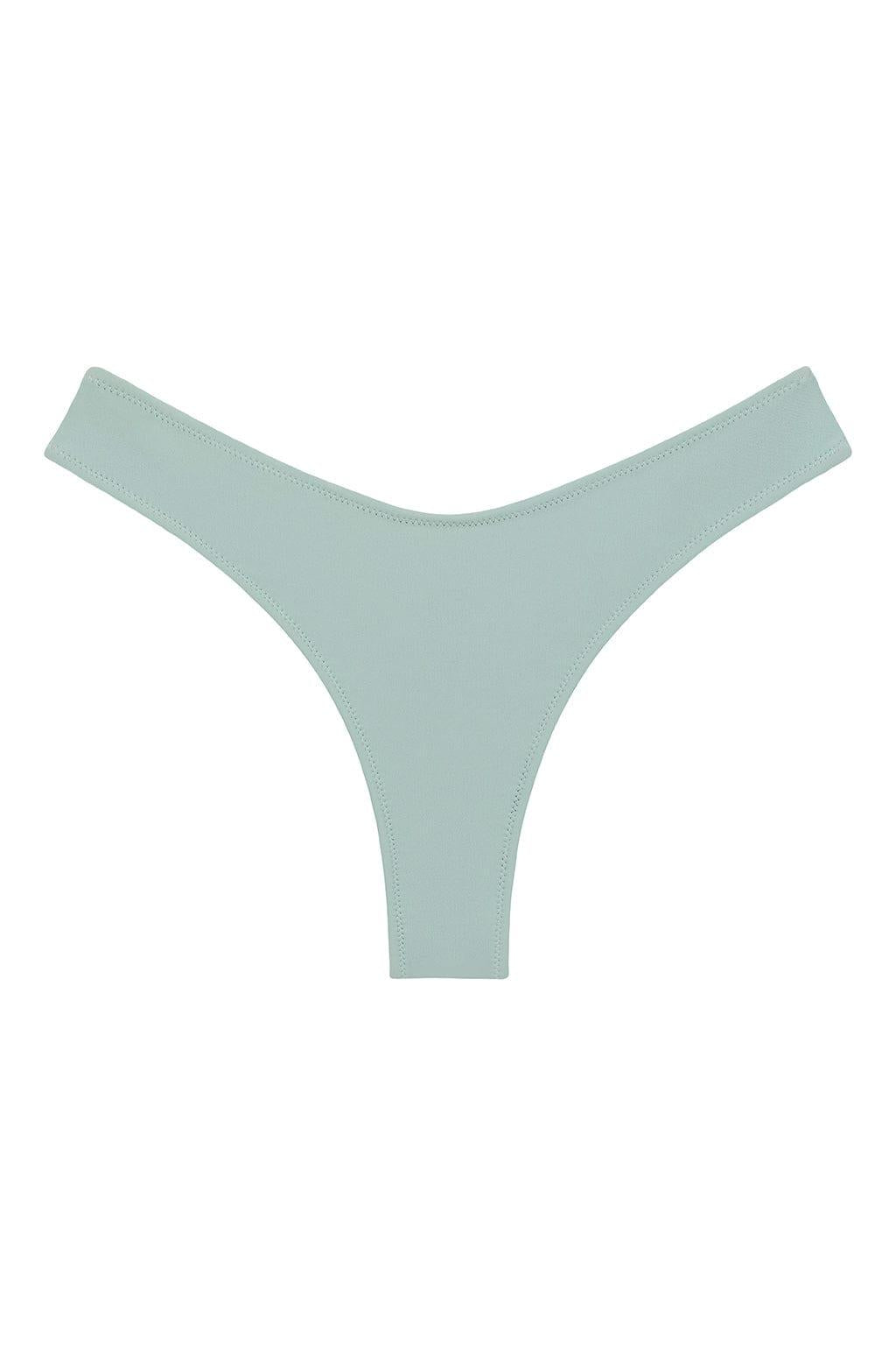 Lulu Zig Zag Stitch Bikini Bottom | Powder Blue
