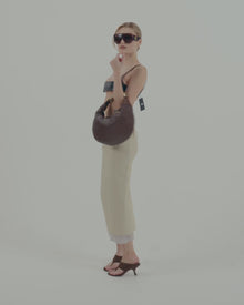 Womens | Mercer Suede Heel | Brown