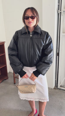 Raven Bomber Jacket | Black