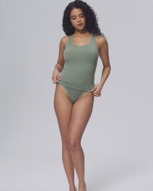 Racerback Tank Top | Lemon Meringue
