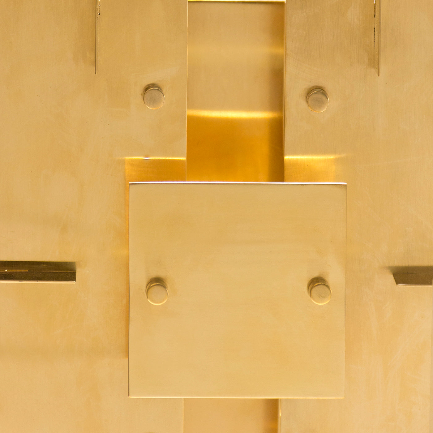 Puzzle Table Lamp | Black/Gold
