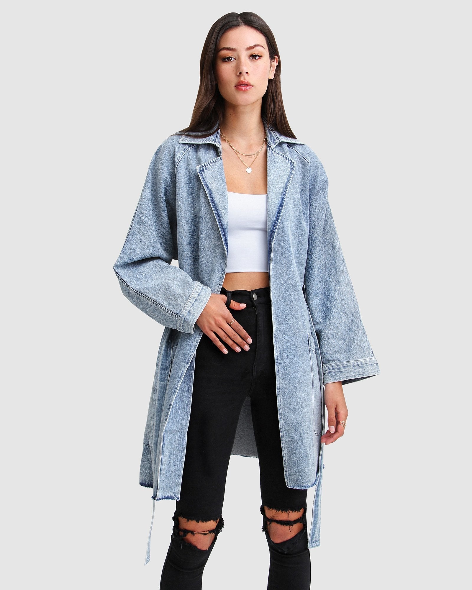  Boyfriend Denim Jacket - Indigo