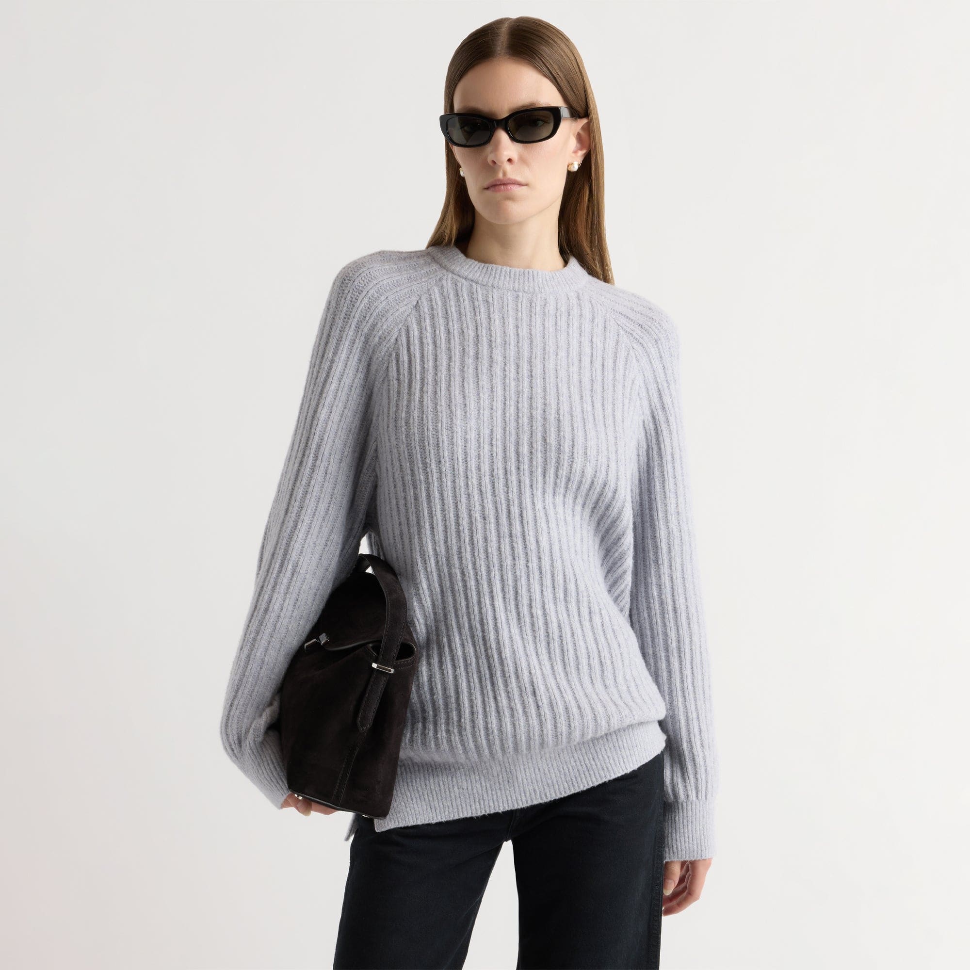 Marije | Roylene Ribbed Boyfriend Sweater in Size Small 
