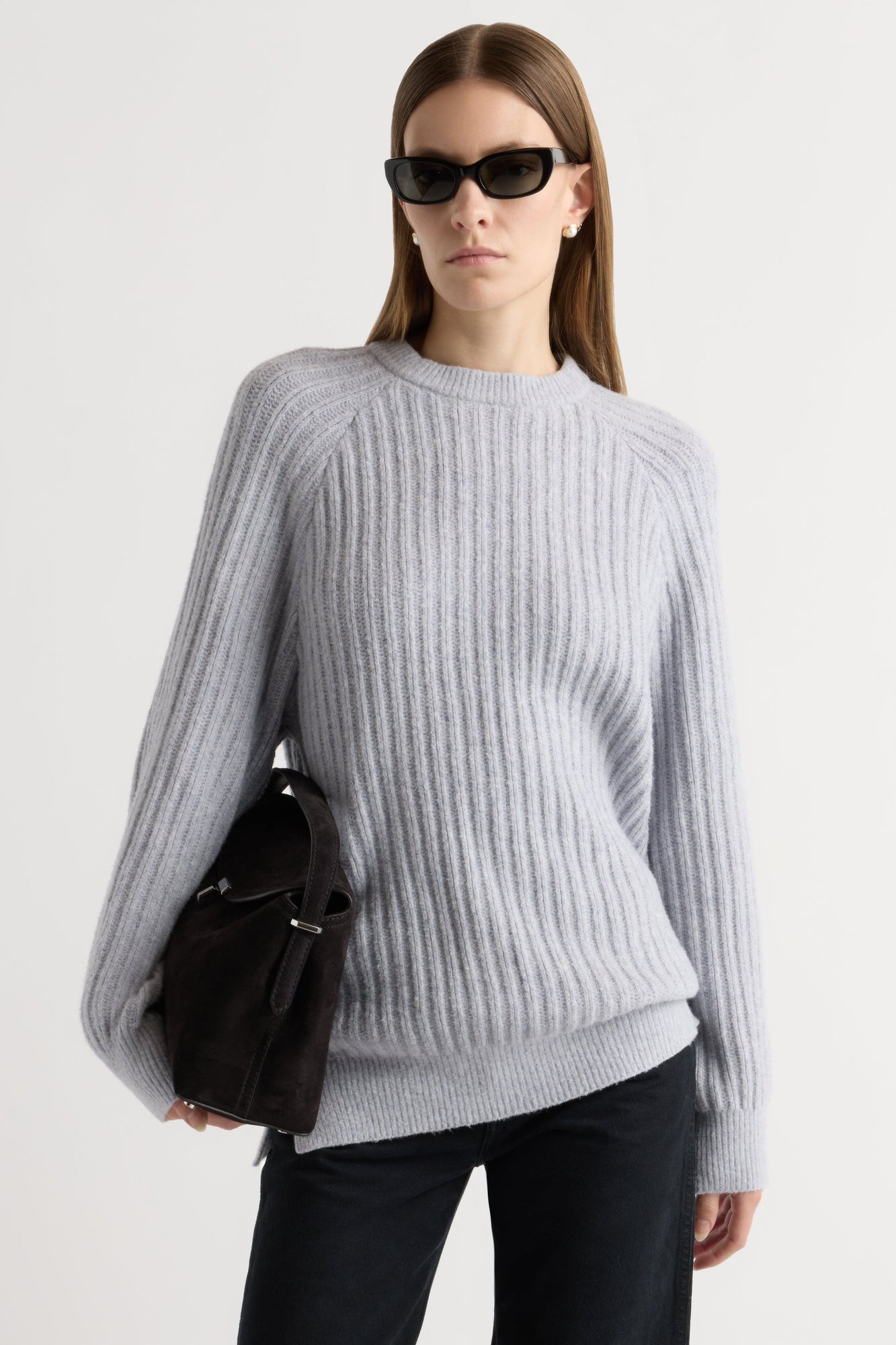 Marije | Roylene Ribbed Boyfriend Sweater in Size Small 