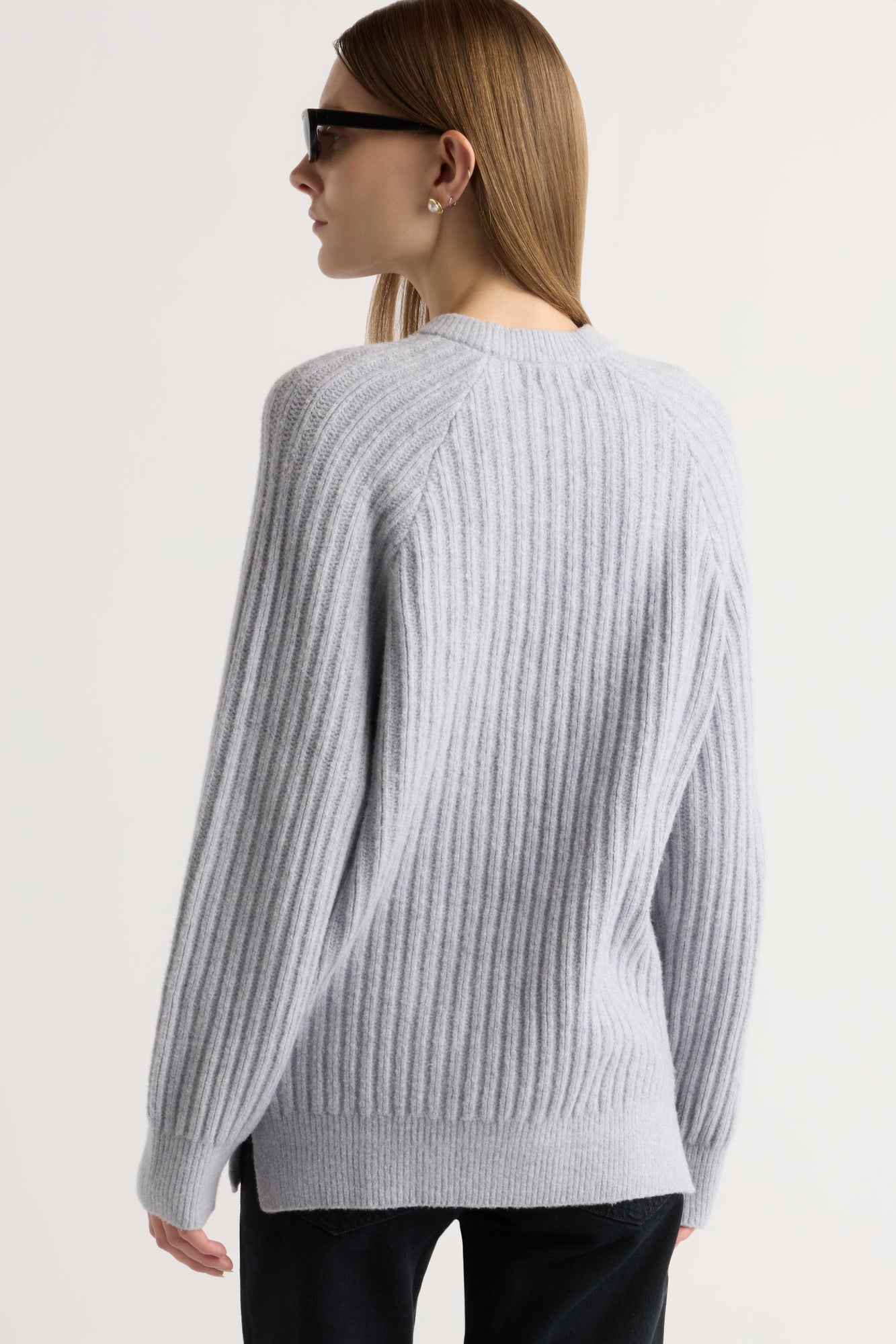 Marije | Roylene Ribbed Boyfriend Sweater in Size Small 
