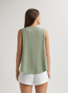 Scoop Neck Tank Top | Olive Grove