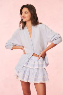 Applene Cashmere Cardigan | Seaglass Blue