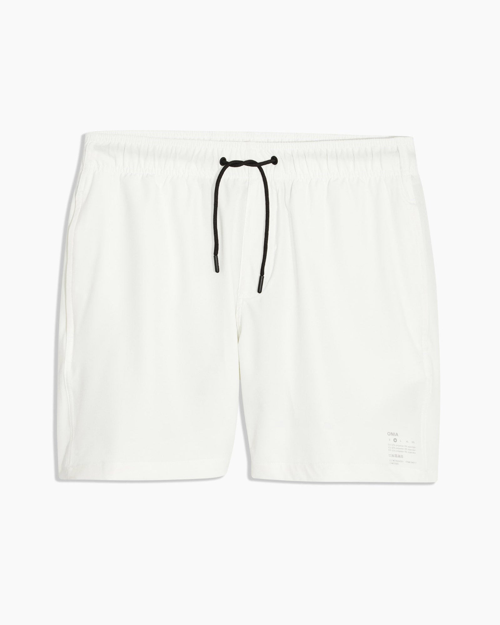 Mens | Comfort Lined Swim Trunks | White