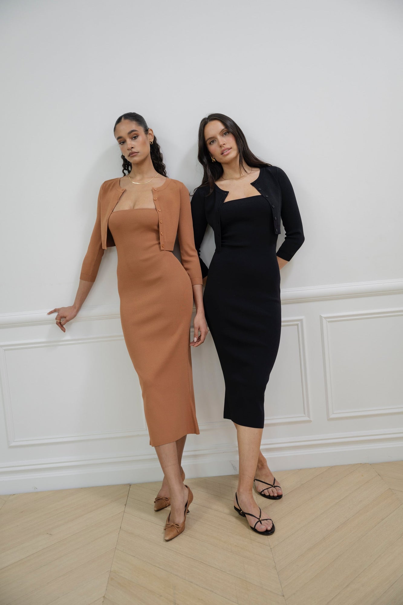 Bodycon Midi Dress | Bran