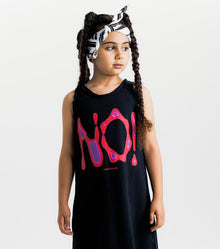 Girl | Hell No! Tank Dress | Black