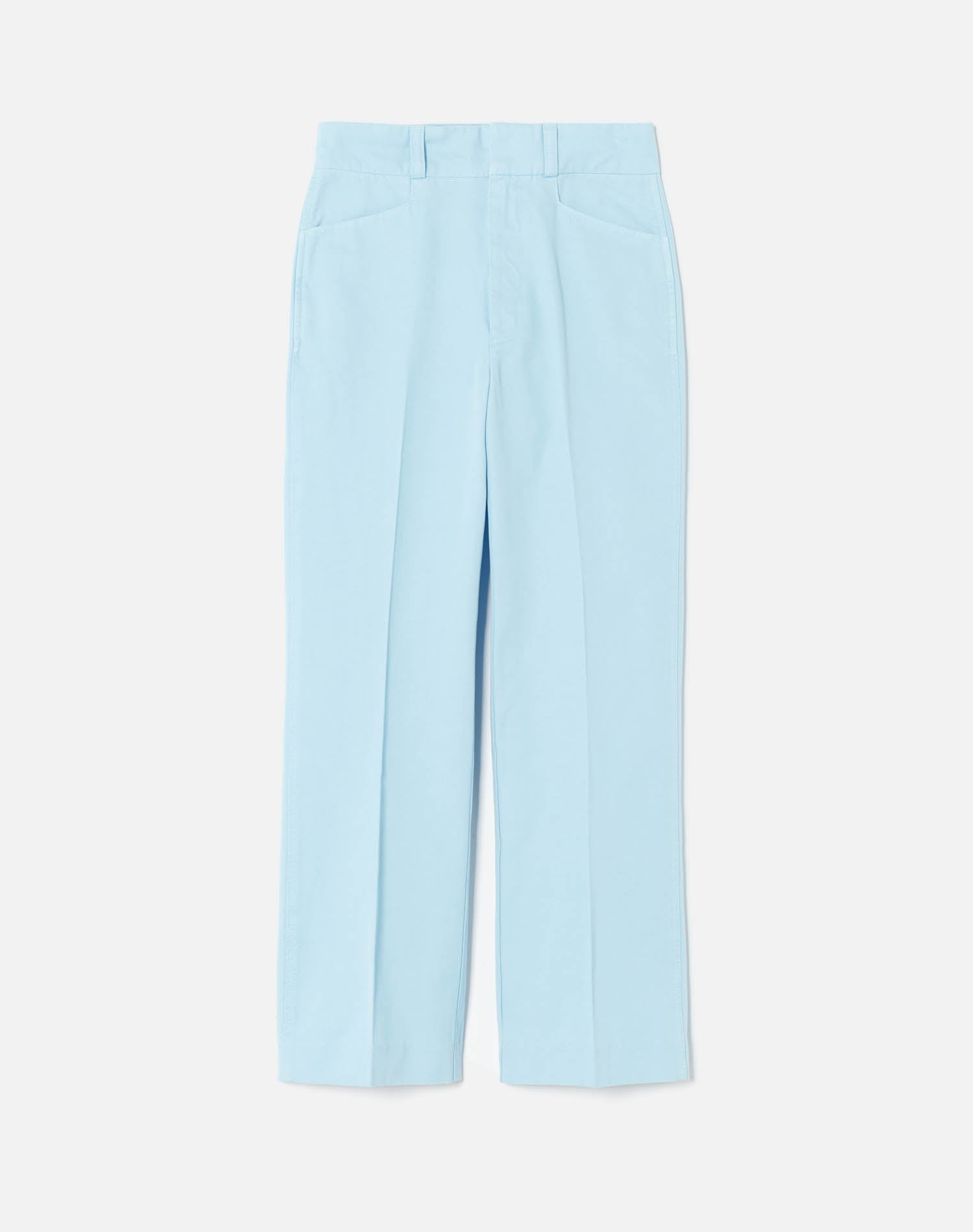 70s Trouser | Washed Light Blue