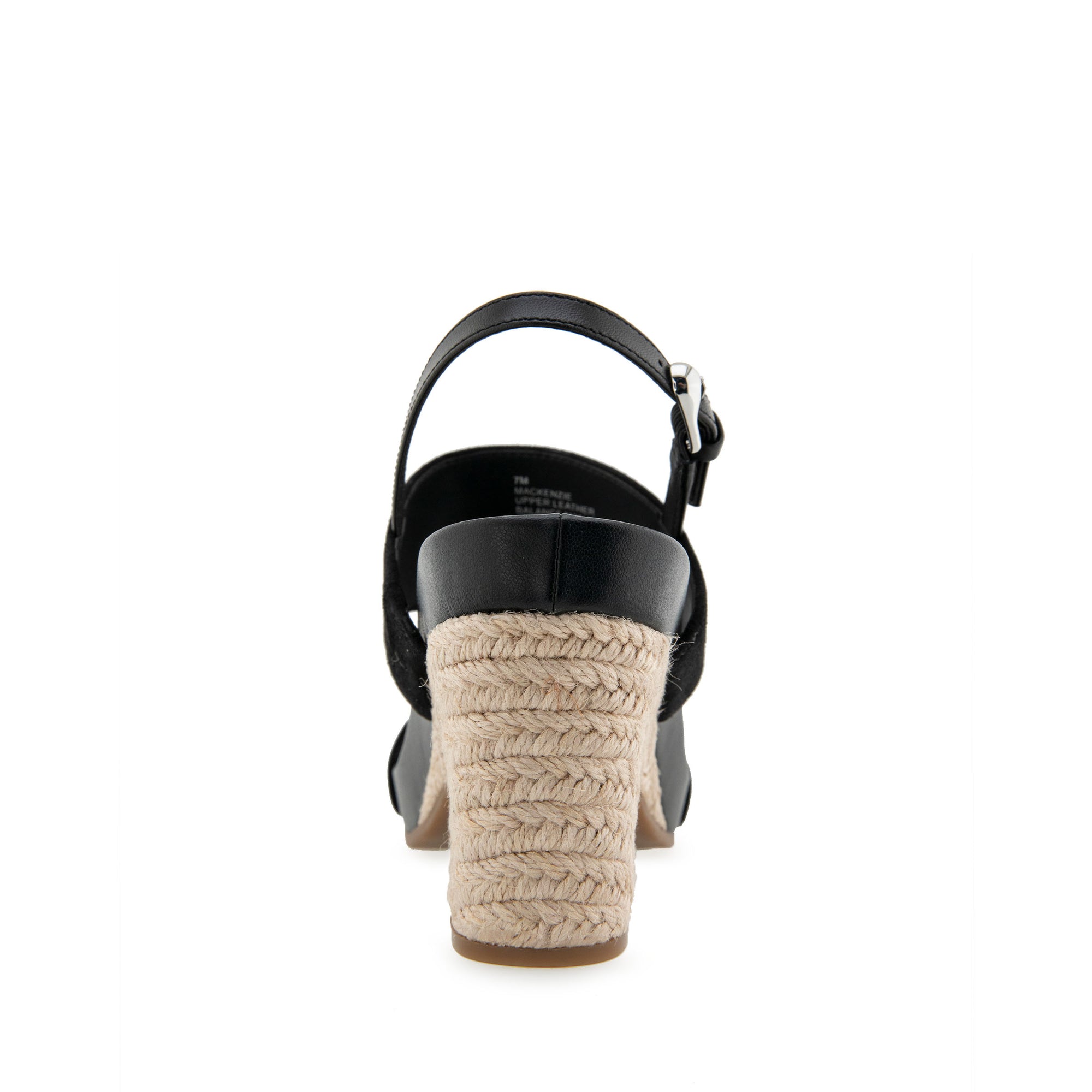 Mackenzie Sandal Dress Platform | Black Suede