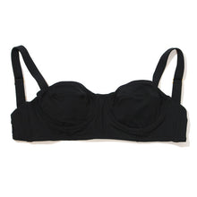 Swim Balconette Bikini Top | Black