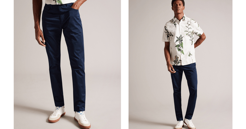 Men | Irvine Slim Fit Chino Tro | Navy