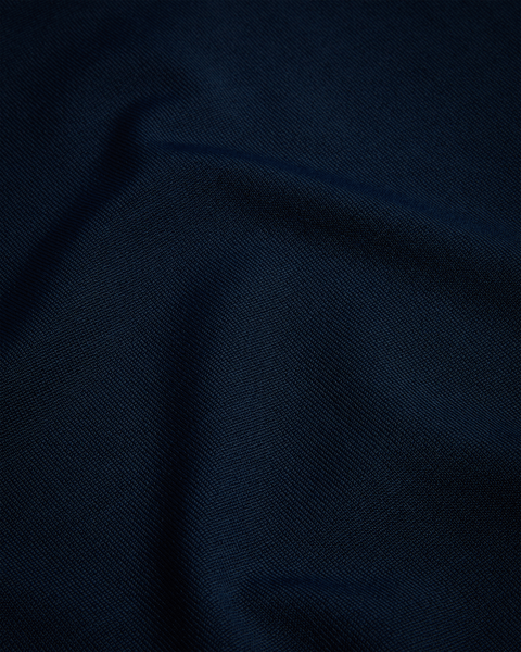 Men | Daldin Short Sleeve Rayon Zip Polo | Navy