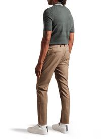 Men | Irvine Slim Fit Flannel T | Light Pastel Brown