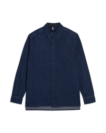 Men | Long Sleeve Denim Shirt | Blue (V2)