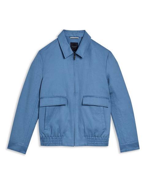 Men | Light Weight Blouson | Blue Red White