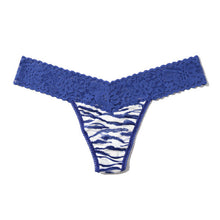 DreamEase Low Rise Thong | Inked (Blue)