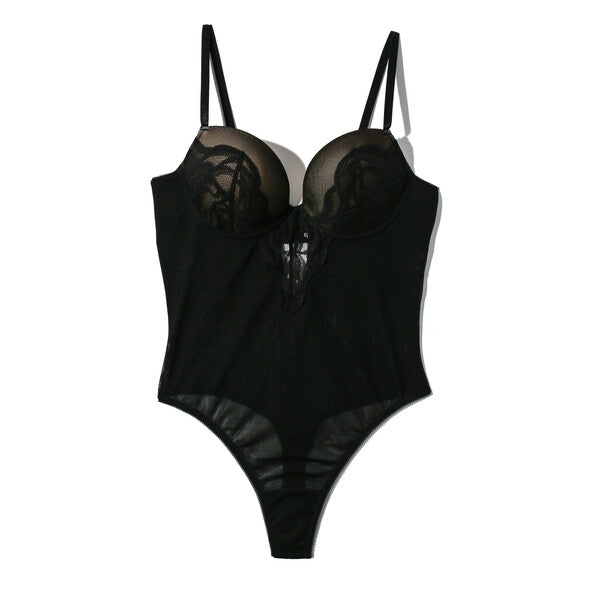 Dark Romance Bodysuit | Black