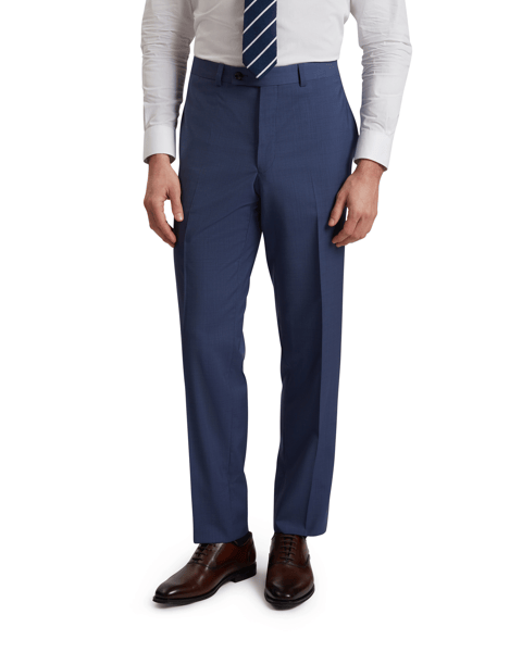 Men | Classic Wool Suit Trouser | Navy (V2)