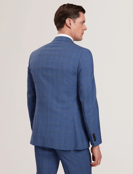 Men | Classic Wool Suit Jacket | Dark Blue (V2)