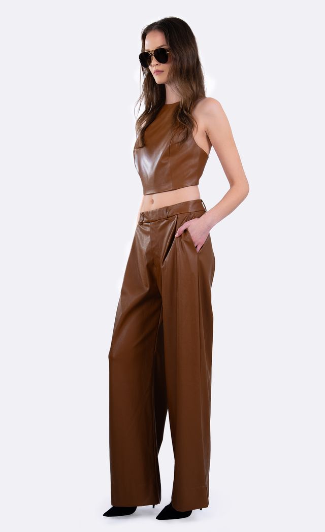 Perrie Crop | Caramel