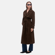 OW Collection ZADE Trenchcoat Coat 185 - Brown