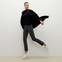 Side image of a woman wearing the Foster Pant - Everstretch  in Monsoon