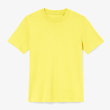 Packshot image of the Leslie T-Shirt—Compact Cotton in Sunshine
