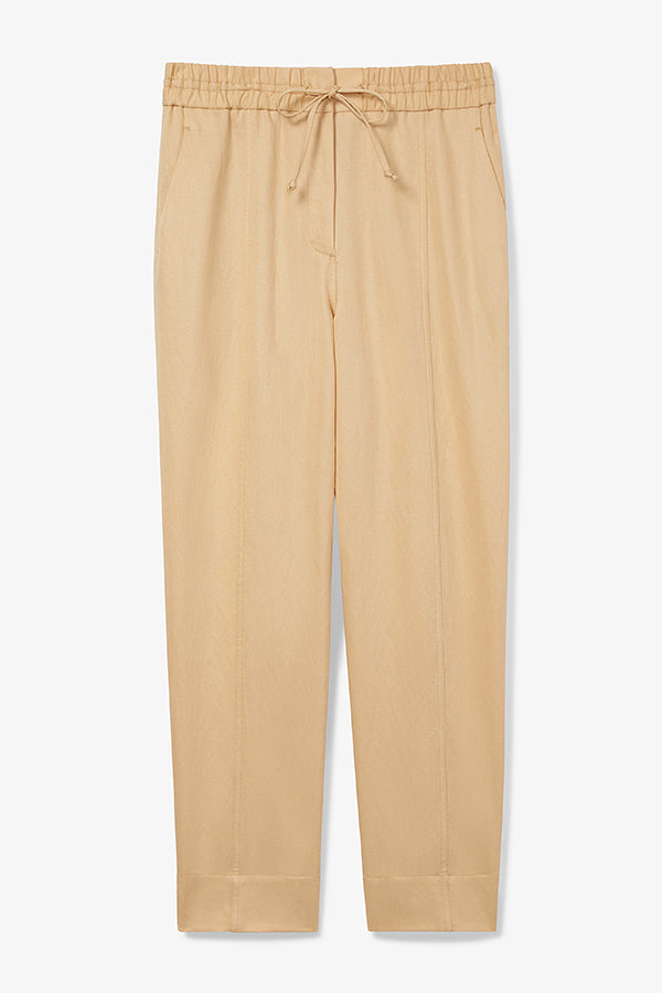 Packshot image of the Shane Pant - Everyday Twill in Butter | Still | Exclude