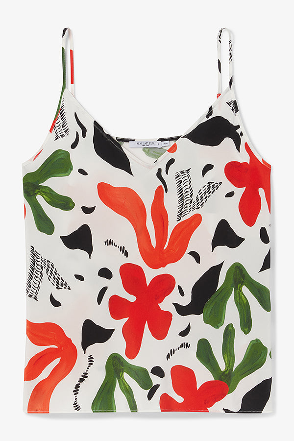 Packshot image of the lisey cami in cutout print | Still | Exclude