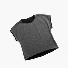 Women's Fusion Double Knit Reversible Tee - Black/Charcoal