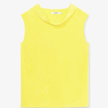 Packshot image of the Daisy Top—Washable Silk in Sunshine | Still | Exclude